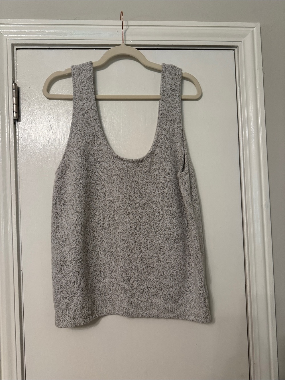 Lilly Pulitzer Gray Sweater Tank
